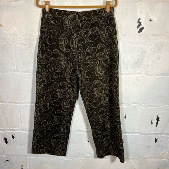 Vintage Paisley Print Pants - Picture 2 of 9